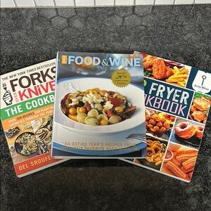 All 3 Amazing Cookbooks